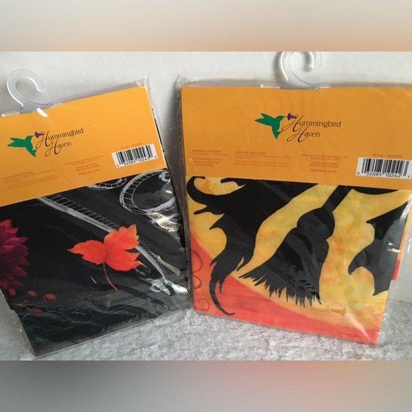 Brand New Happy Halloween Welcome (Fall Harvest) Garden Flags - set of 2 - Picture 3 of 4